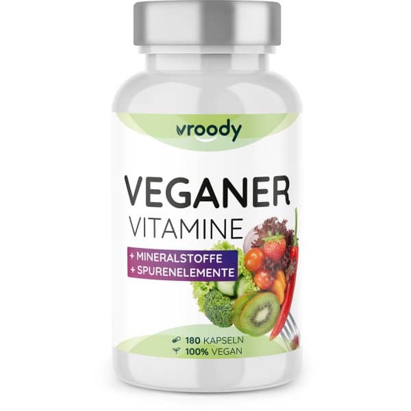 VRODDY Veganer Vitamine 180 Kapseln